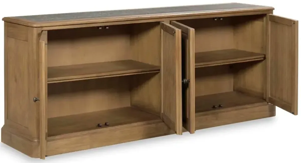 Baker's Sideboard, Breadboard/Torched Blue Stone
