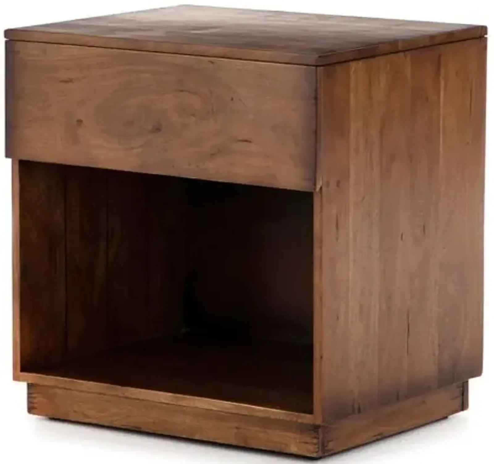 Lindsey Nightstand - Burnt Fruitwood