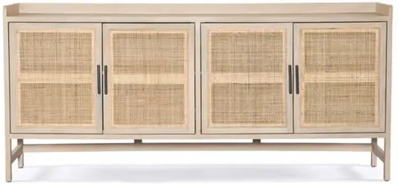 Aimee Cane Sideboard - Beige