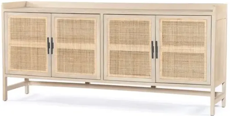 Aimee Cane Sideboard - Beige