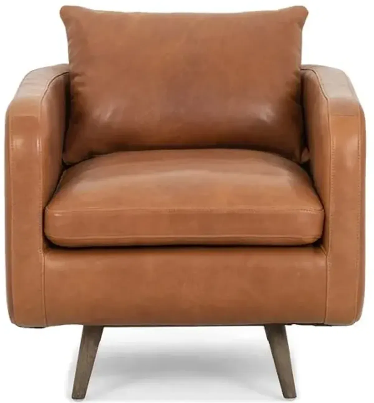 Wyatt Swivel Chair - Distressed Natural