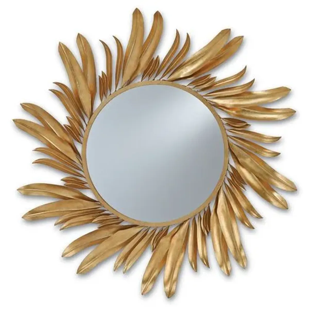 Folium Mirror - Gold Leaf - Currey & Company