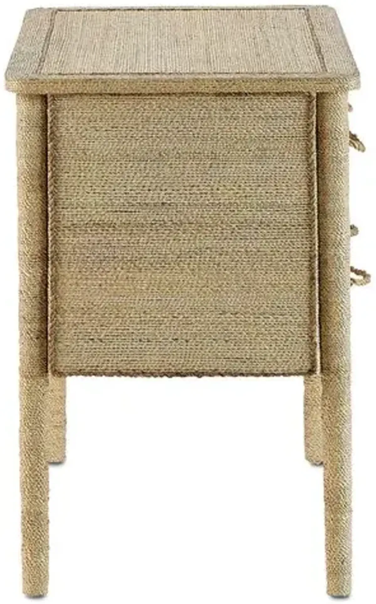 Kaipo Rope Chest - Natural - Currey & Company - Beige