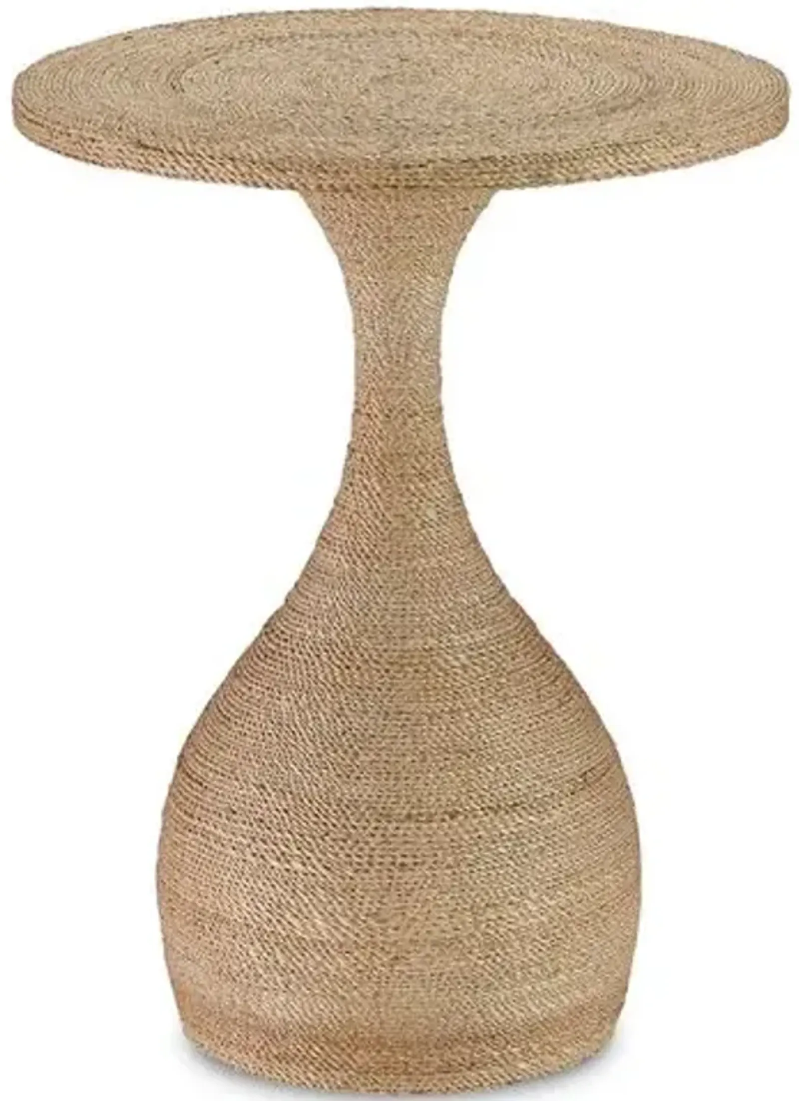 Simo Accent Table - Natural - Currey & Company - Beige - 26H x 20.5W x 20.5D in