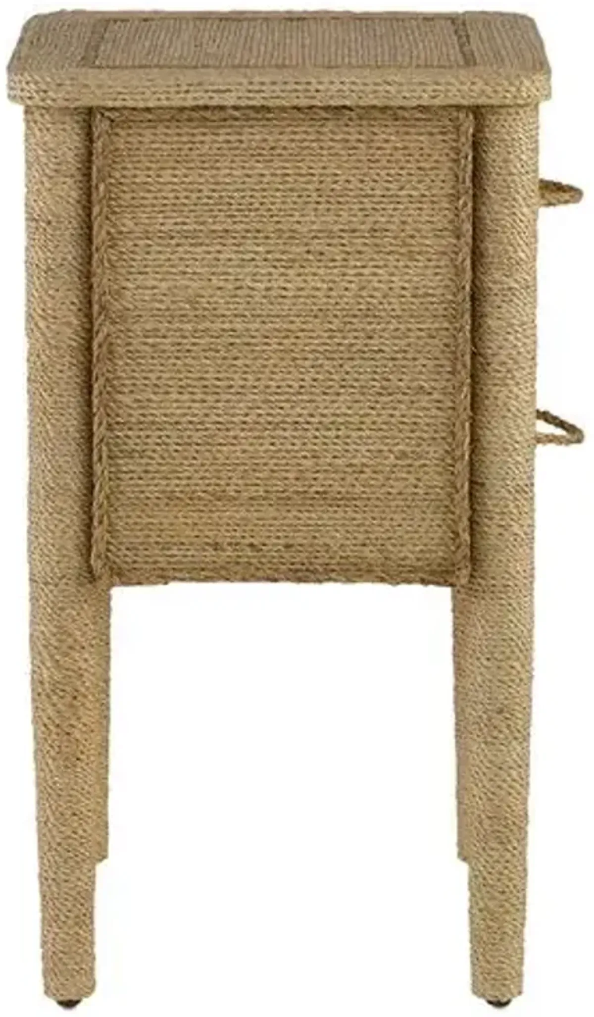 Kaipo Rope Nightstand - Natural - Currey & Company