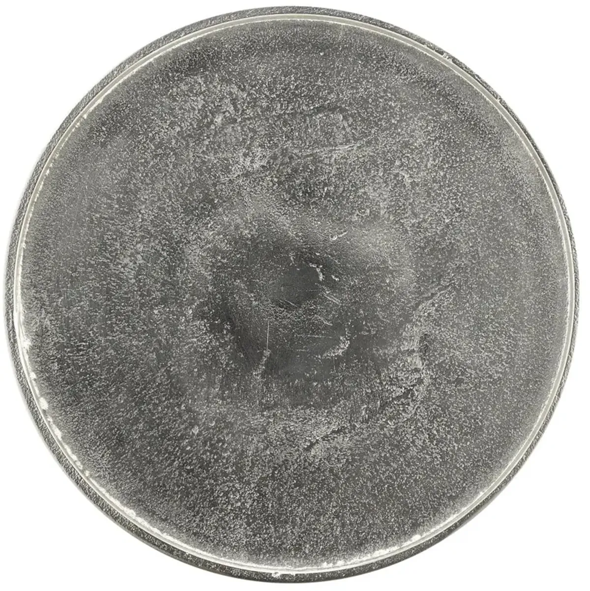 Plaf Bird Drink Table - Polished Nickel - Currey & Company - Silver