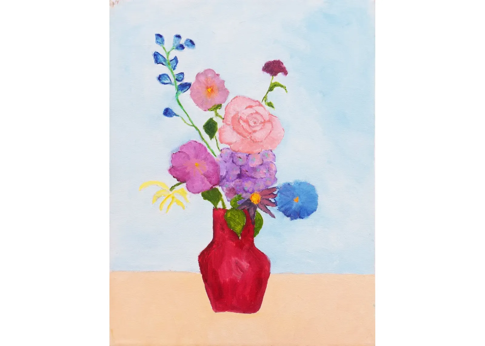 Blue Sky - Spring Bouquet - McNaught Fine Art