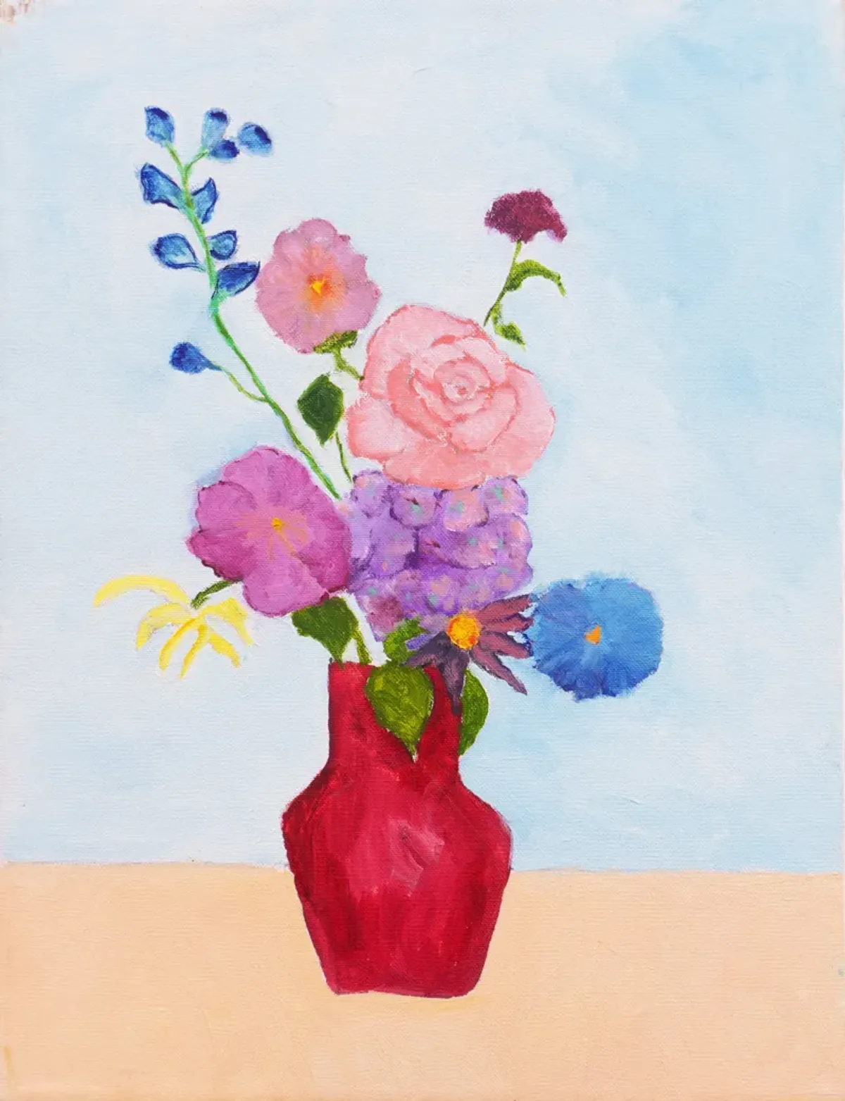 Blue Sky - Spring Bouquet - McNaught Fine Art