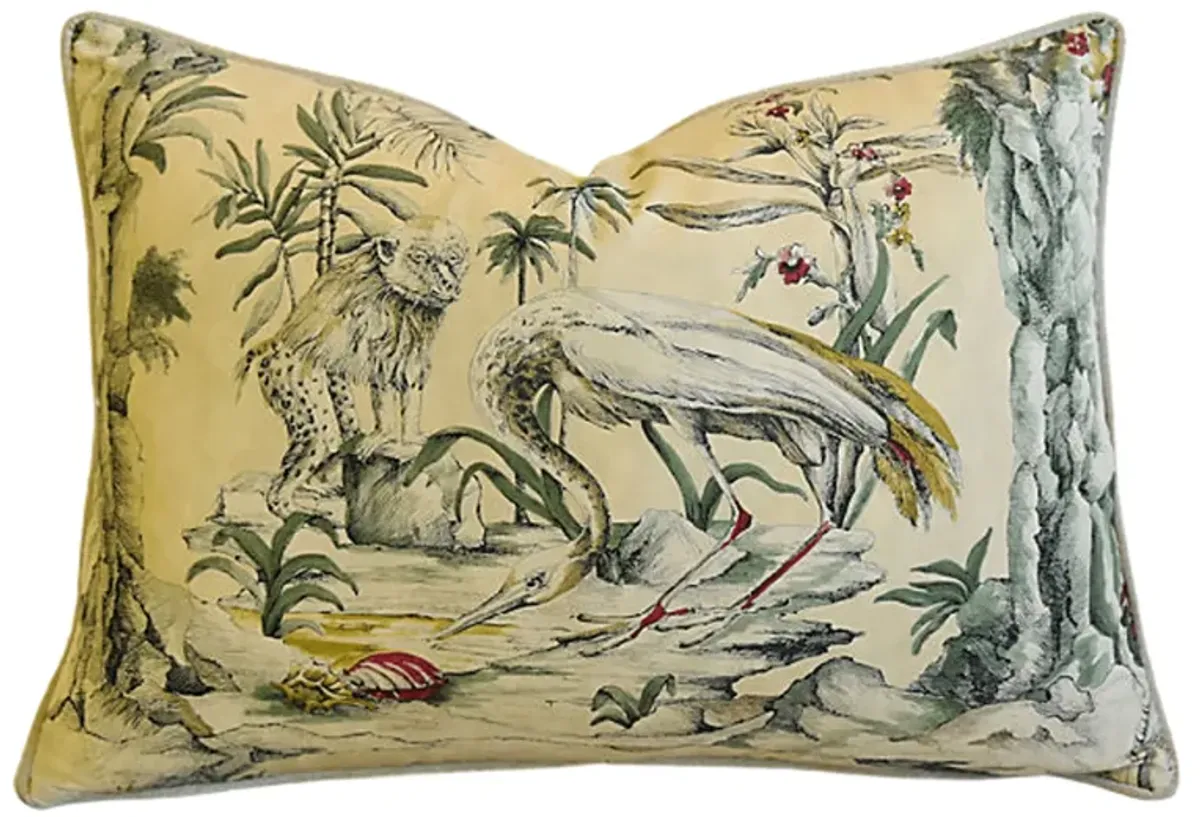 Brunschwig & Fils La Menagerie Pillow