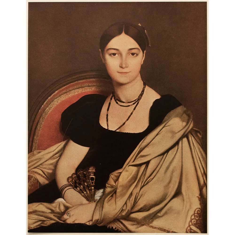 1951 Ingres - Madame Antonia Devauçey - Black