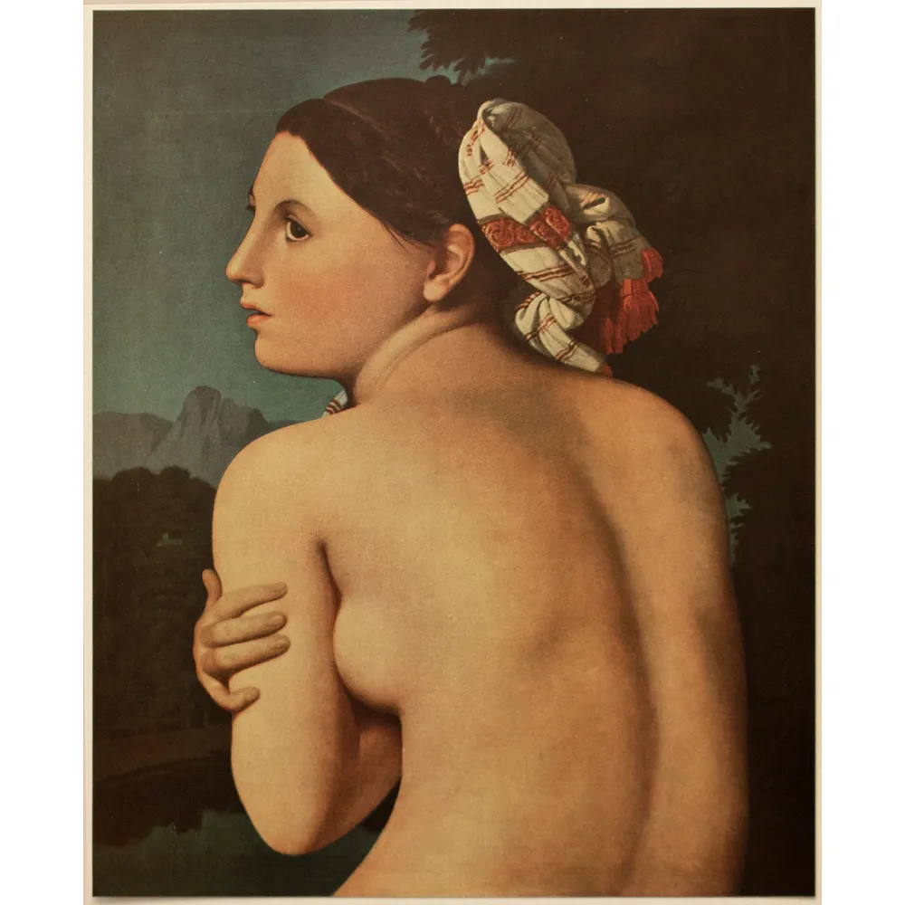 1951 Ingres - Bather - Brown