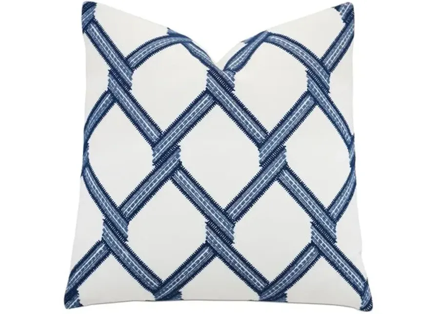 Swift 20x20 Pillow - Blue/White - Eastern Accents