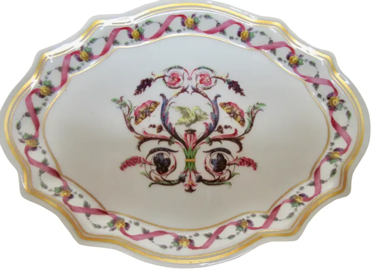 Ginori Italian Rapallo Tray - The Emporium Ltd. - Pink