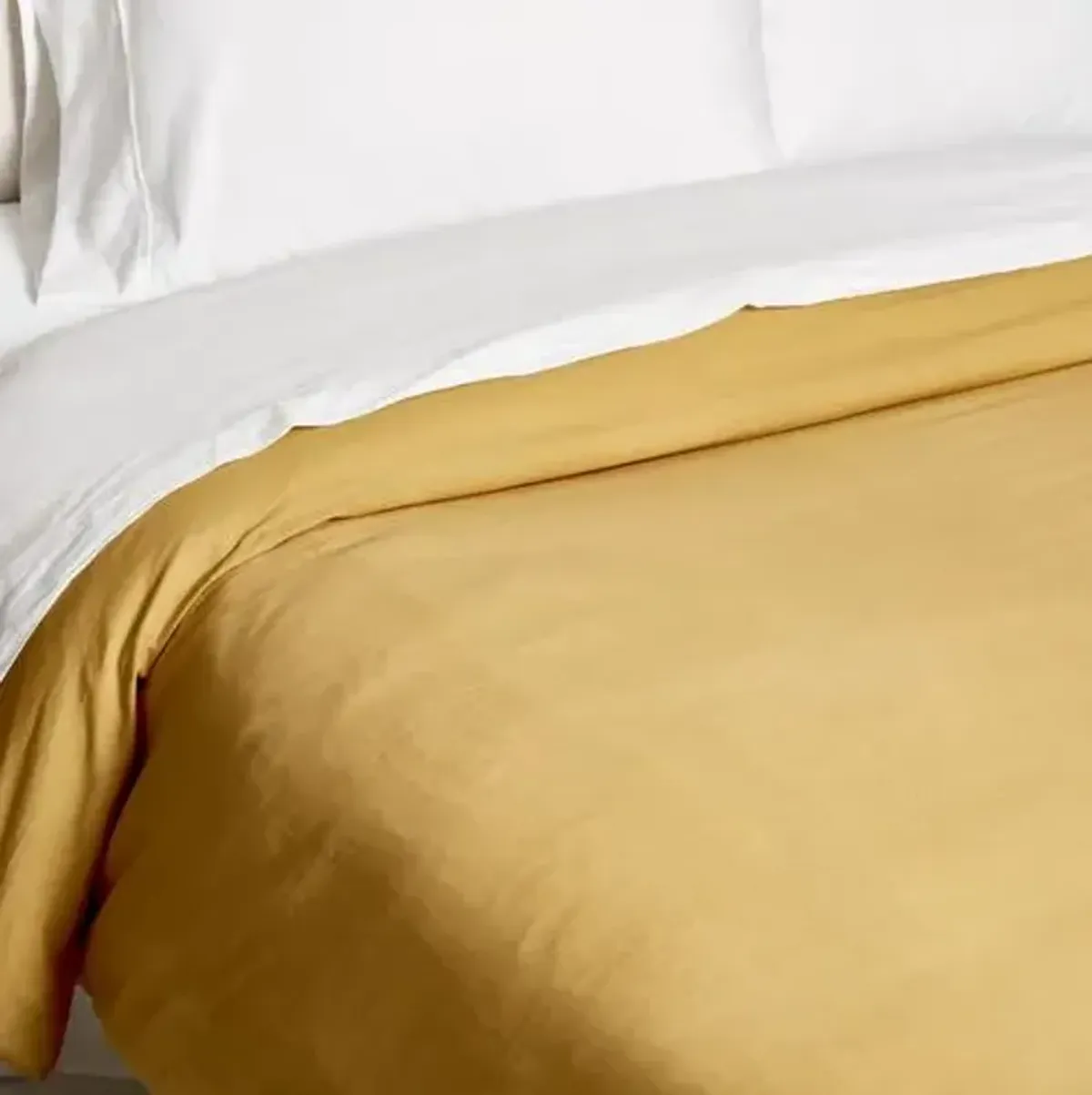 ADA Duvet Cover - Light Saffron - Pyar & Co. - Brown