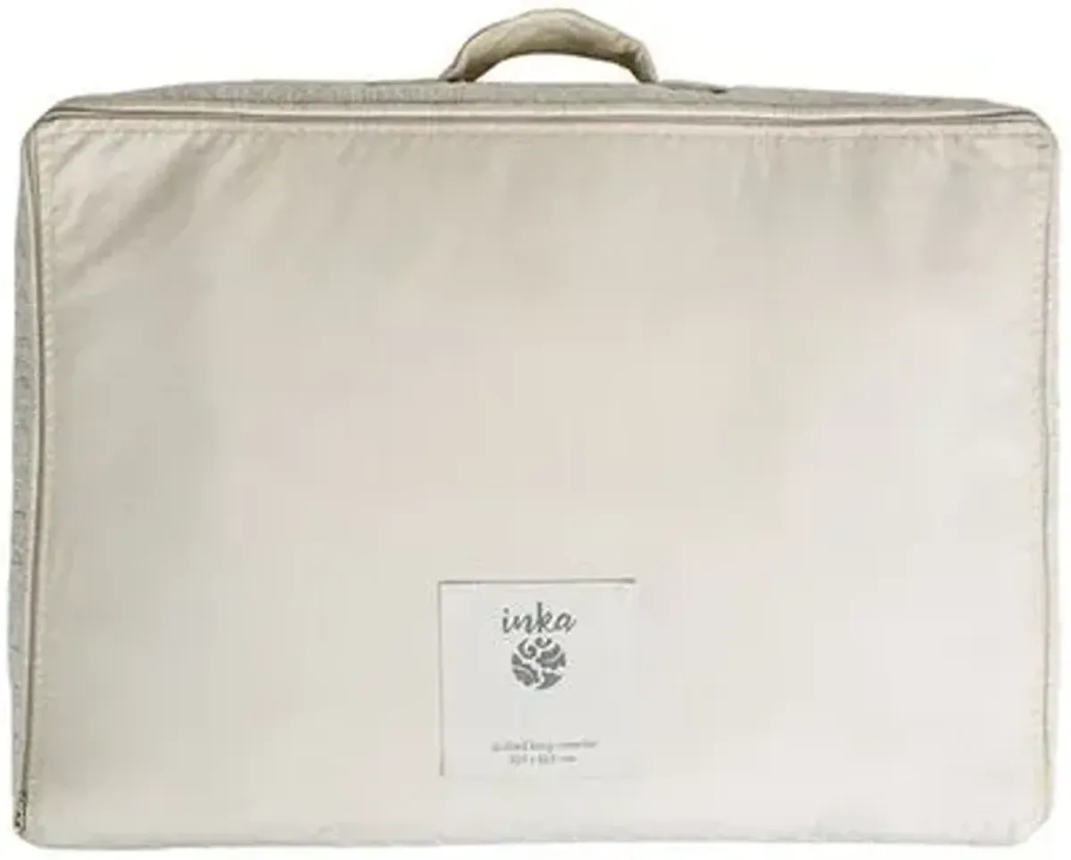 Gulnar Coverlet - Ivory - Pyar & Co.