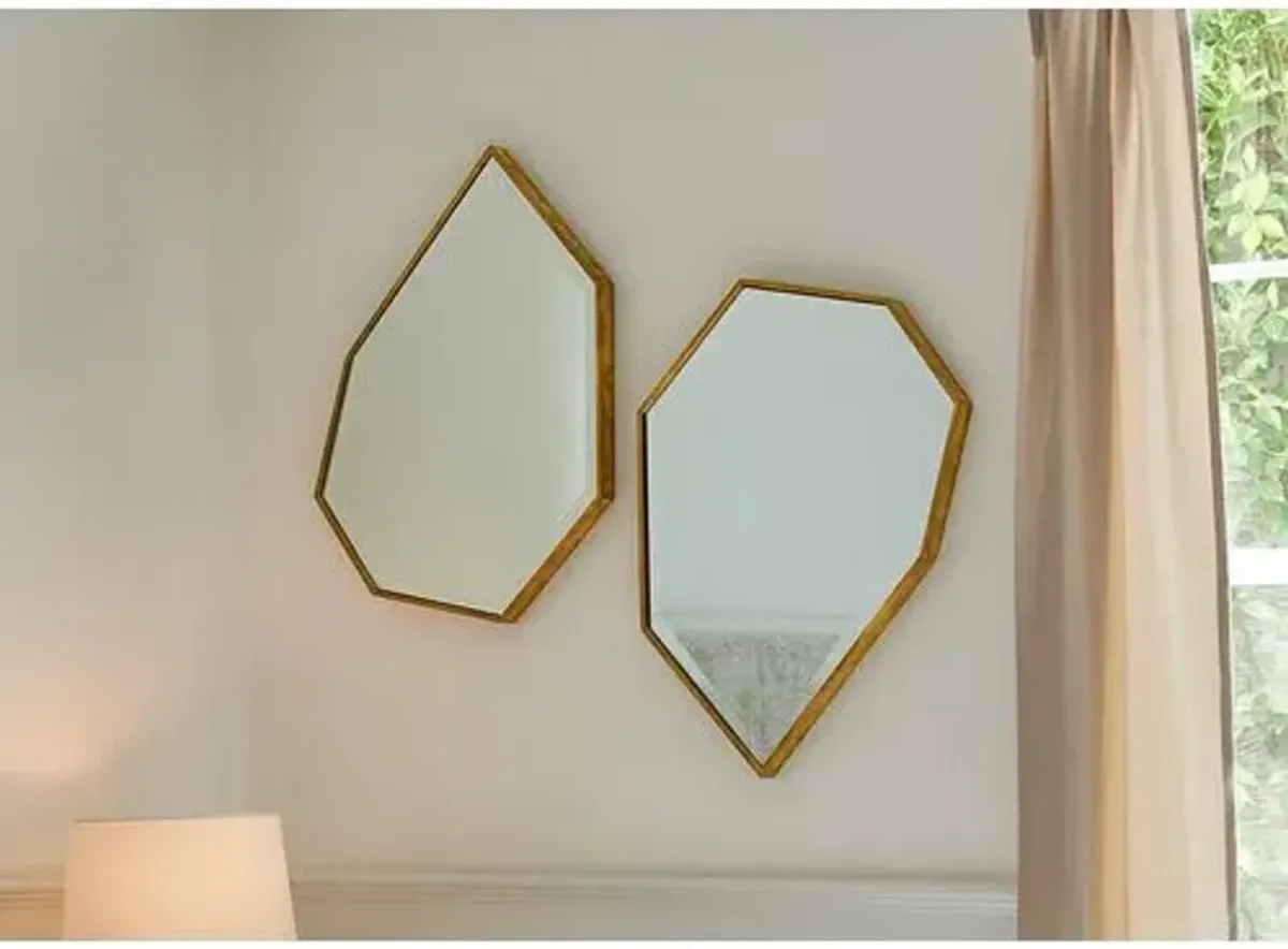 Kawaii Accent Mirror - Soft Gold - Miranda Kerr Home