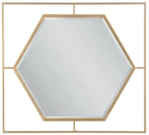 Love Joy Bliss Wall Mirror - Soft Gold - Miranda Kerr Home