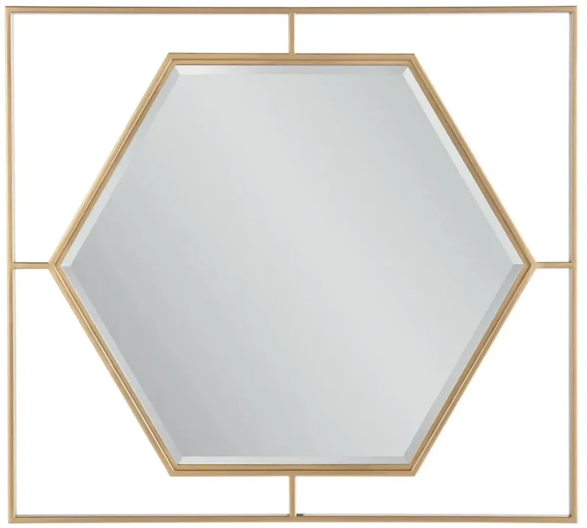 Love Joy Bliss Wall Mirror, Soft Gold