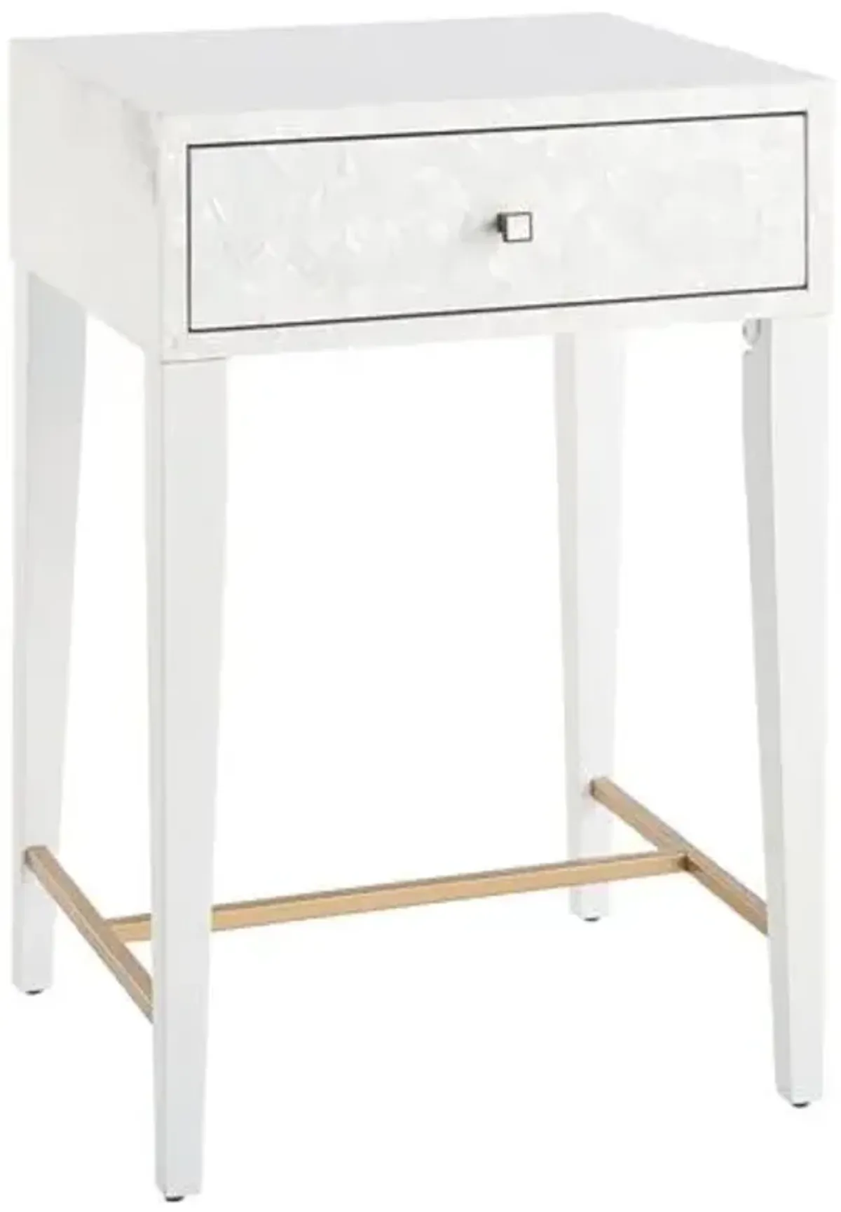 Love Joy Bedside Table - White Lacquer - Miranda Kerr Home