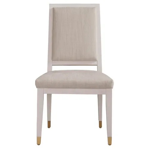 Love Joy Side Chair - Alabaster - Miranda Kerr Home - Gray