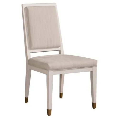 Love Joy Side Chair - Alabaster - Miranda Kerr Home - Gray