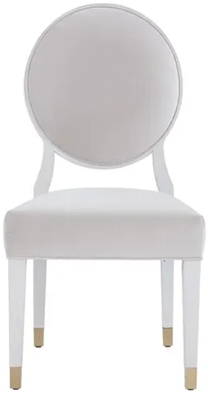 Love Joy Side Chair - White Lacquer - Miranda Kerr Home