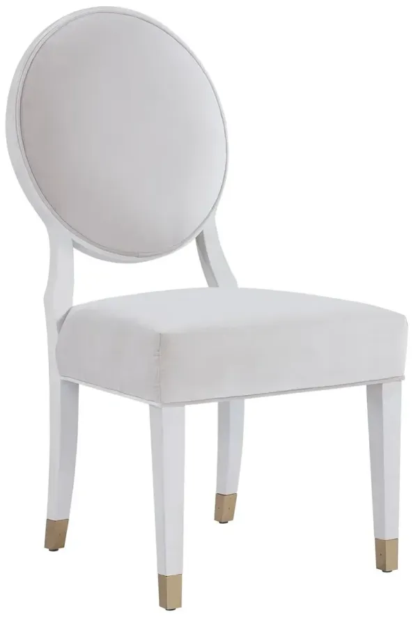 Love Joy Side Chair, White Lacquer