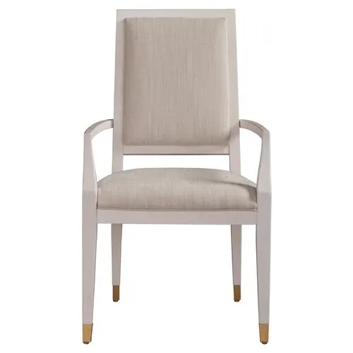 Love Joy Arm Chair - Alabaster - Miranda Kerr Home - Gray