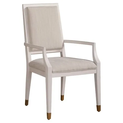 Love Joy Arm Chair - Alabaster - Miranda Kerr Home - Gray