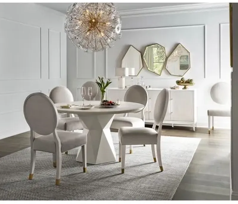 Geranium Dining Table - White Lacquer - Miranda Kerr Home