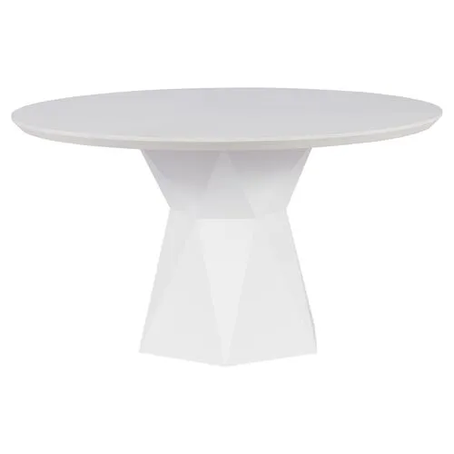 Geranium Dining Table - White Lacquer - Miranda Kerr Home