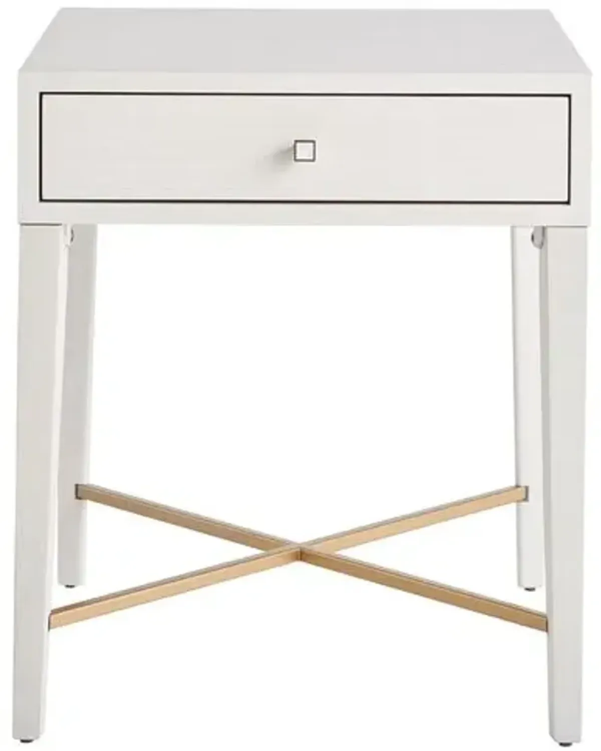 Love Joy End Table - Alabaster - Miranda Kerr Home - White