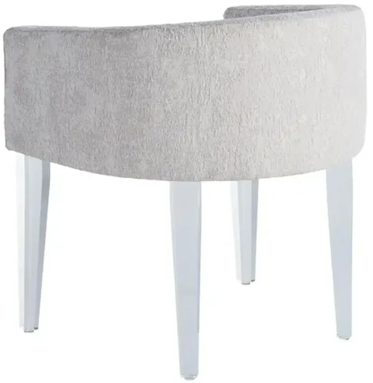 Love Joy Bliss Vanity Chair - Lucite - Miranda Kerr Home - Gray