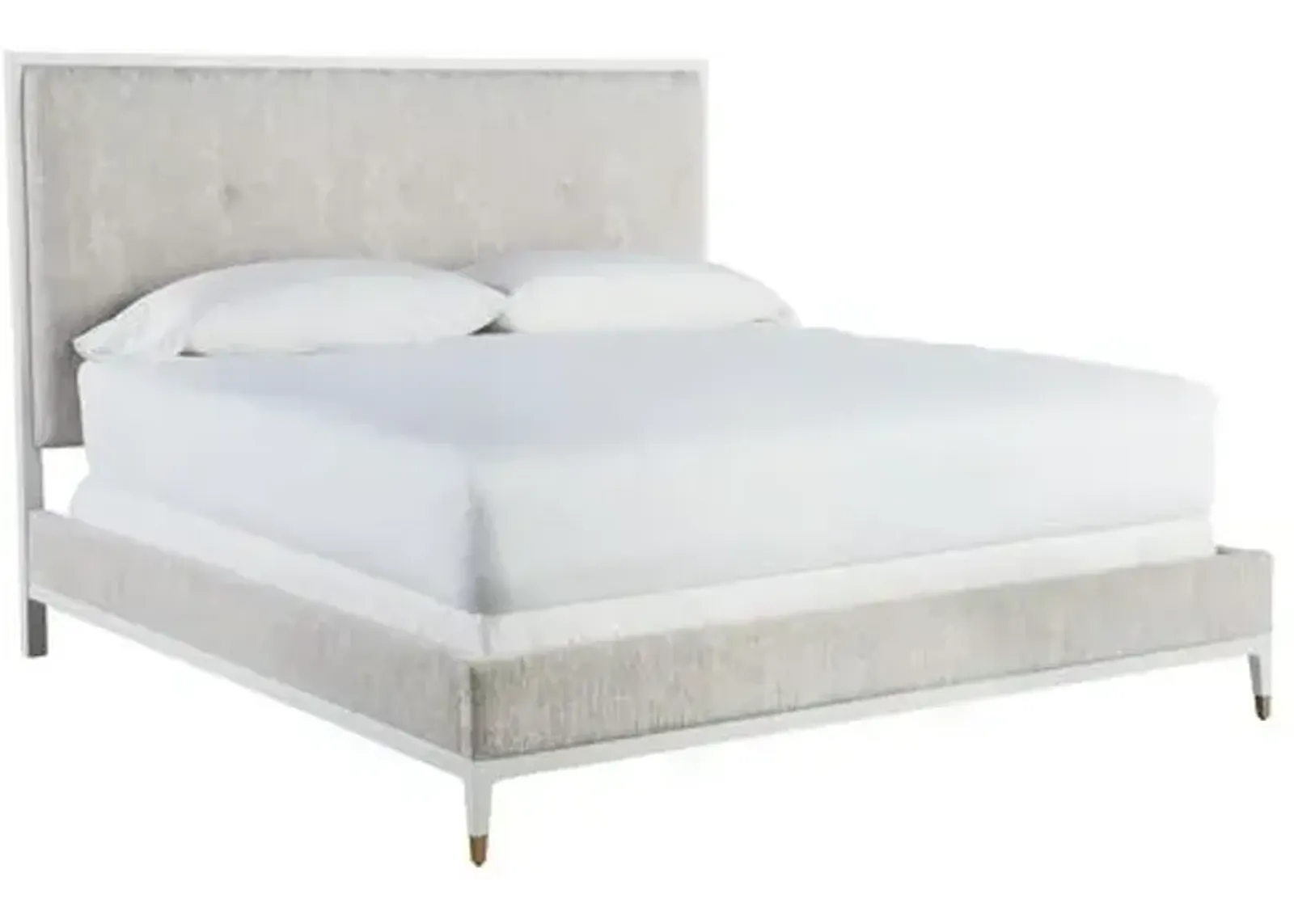 Theodora Bed - White Lacquer - Miranda Kerr Home - Gray