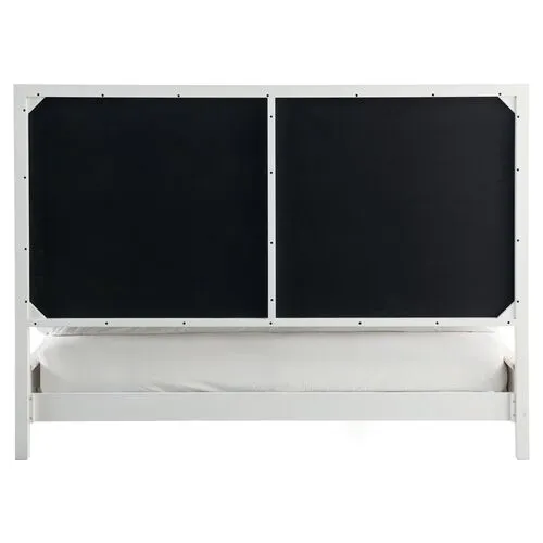 Theodora Bed - White Lacquer - Miranda Kerr Home - Gray