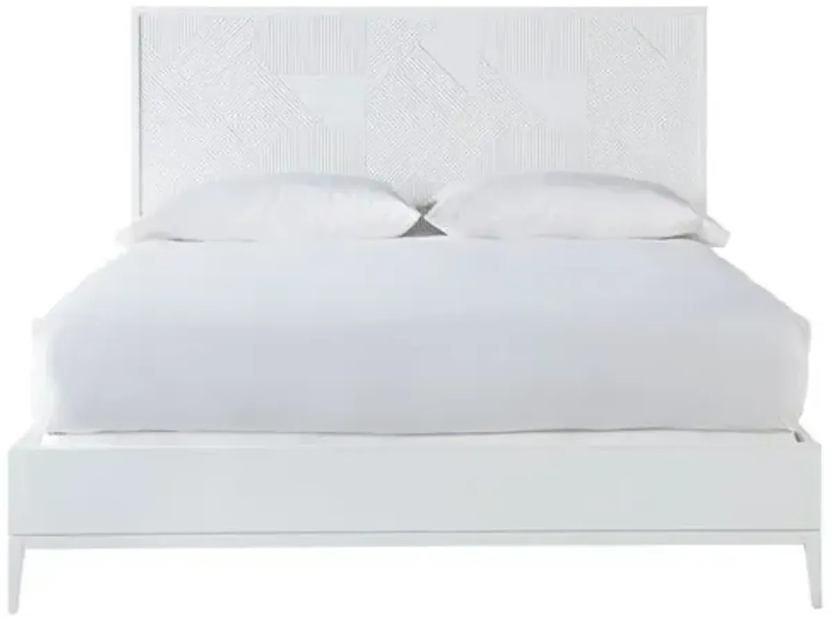 Malibu Bed - White Lacquer - Miranda Kerr Home