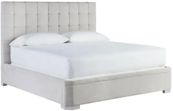 Uptown Tufted Bed, Alabaster