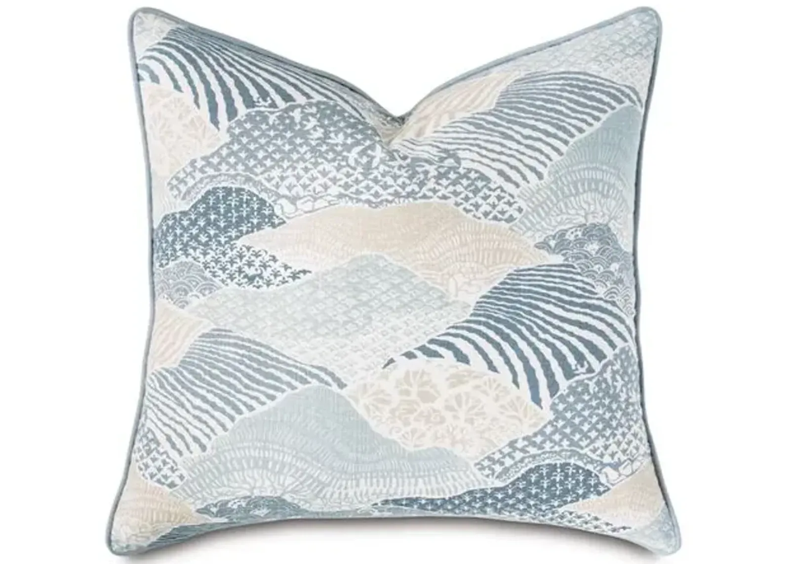 Barclay Butera - Abstract Pillow - Blue