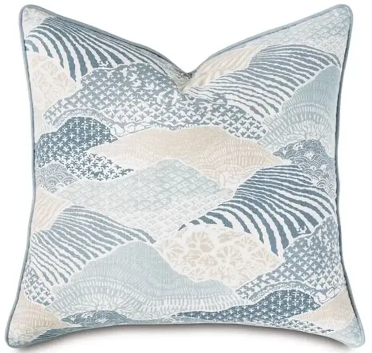 Barclay Butera - Abstract Pillow - Blue