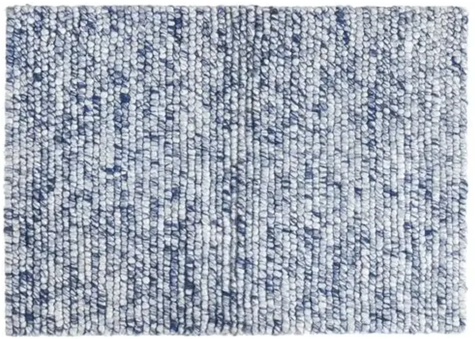 Niels Woven Rug - DASH & ALBERT - Blue - Blue