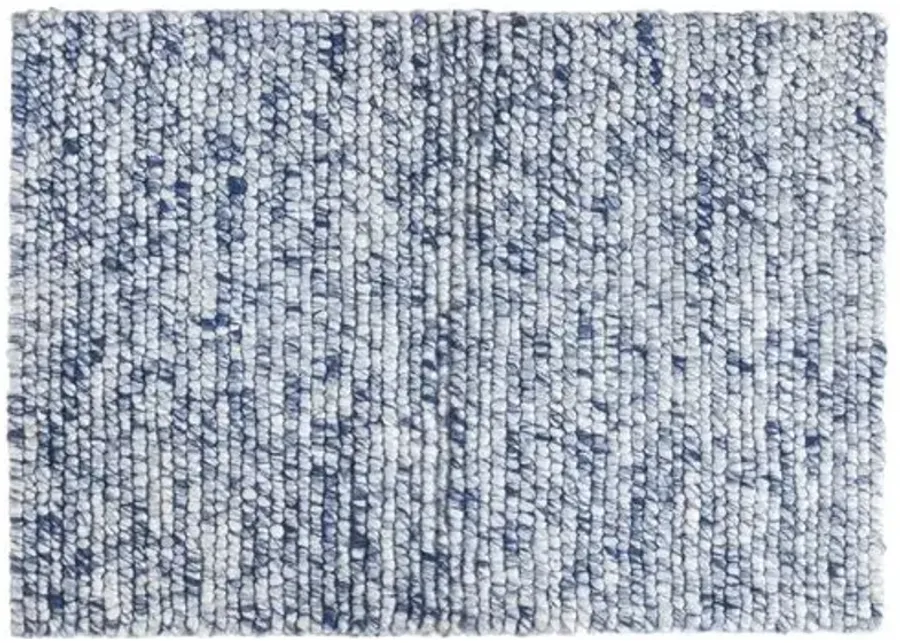 Niels Woven Rug - DASH & ALBERT - Blue - Blue