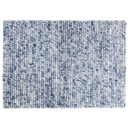 Niels Woven Rug - DASH & ALBERT - Blue - Blue