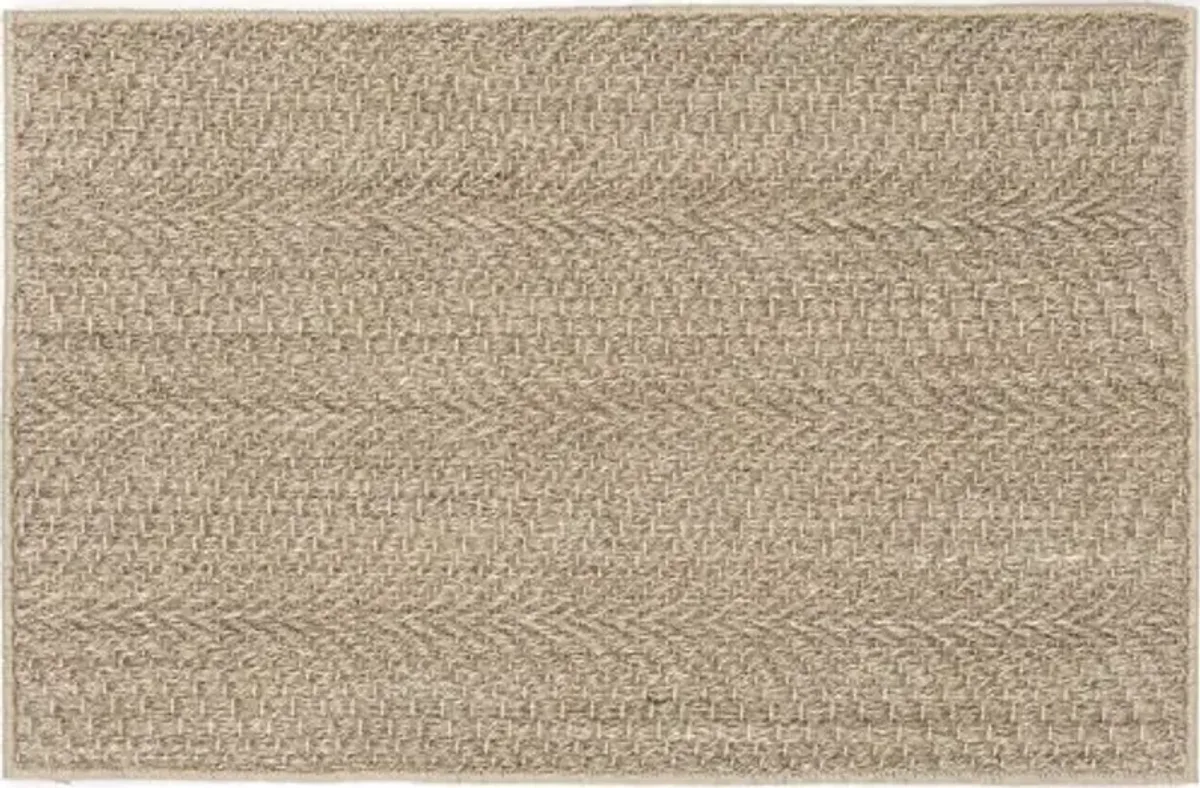 Wave Sisal Woven Rug - DASH & ALBERT - Gray - Gray