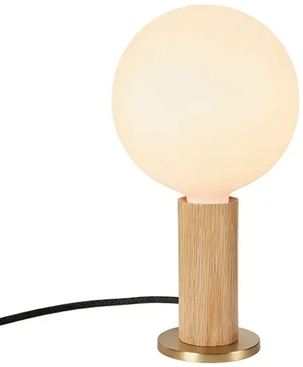 Knuckle Sphere IV Table Lamp - Oak - Tala Lighting