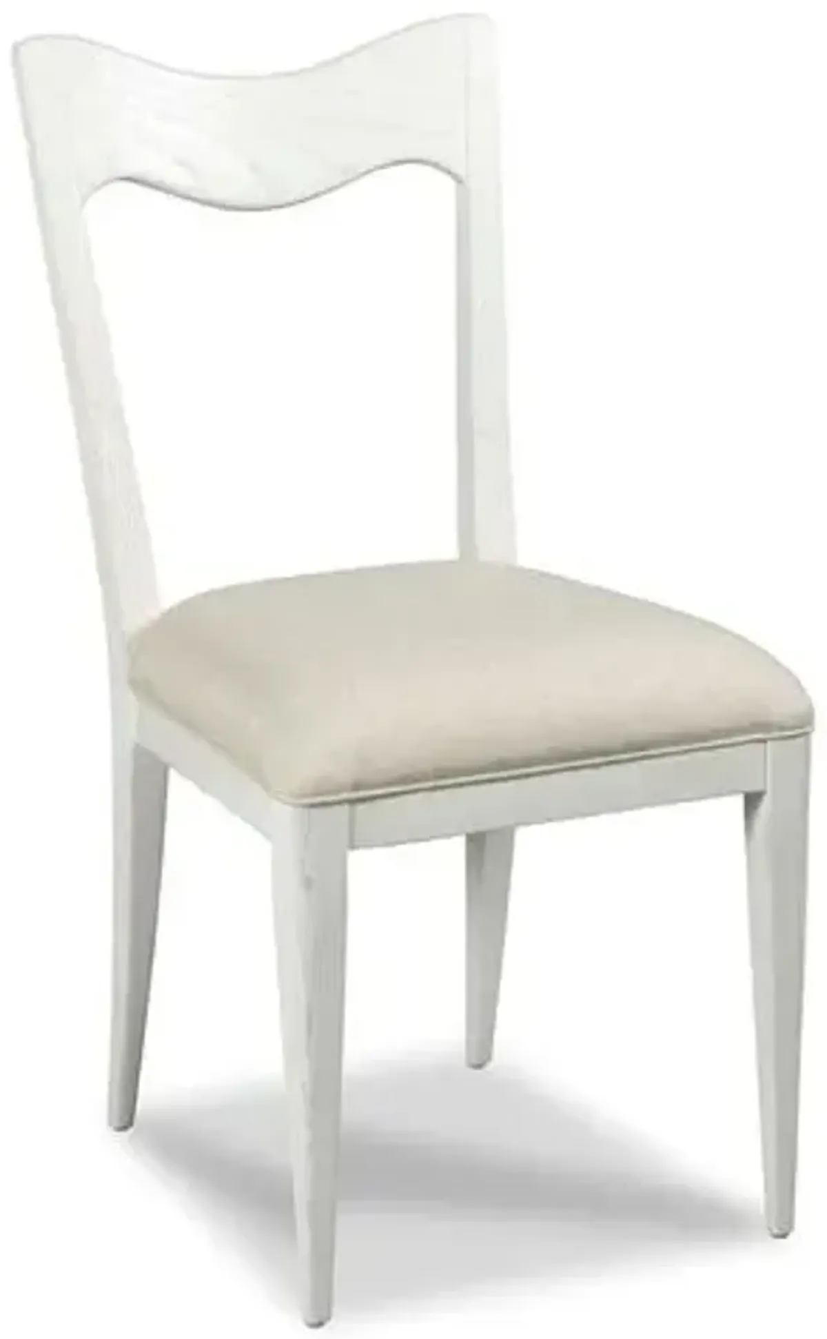 Silhouette Side Chair - Alabaster - Lauren Liess - White