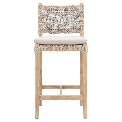 Danielle Performance Counter Stool - Taupe/Pumice