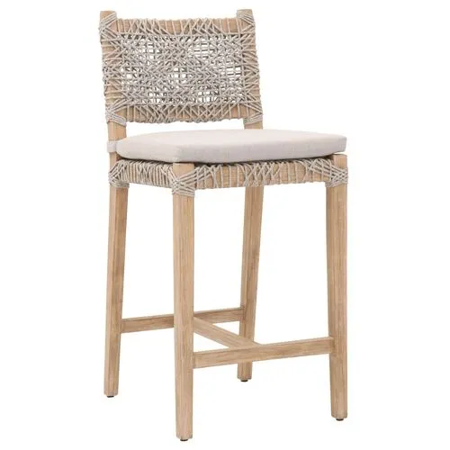 Danielle Performance Counter Stool - Taupe/Pumice