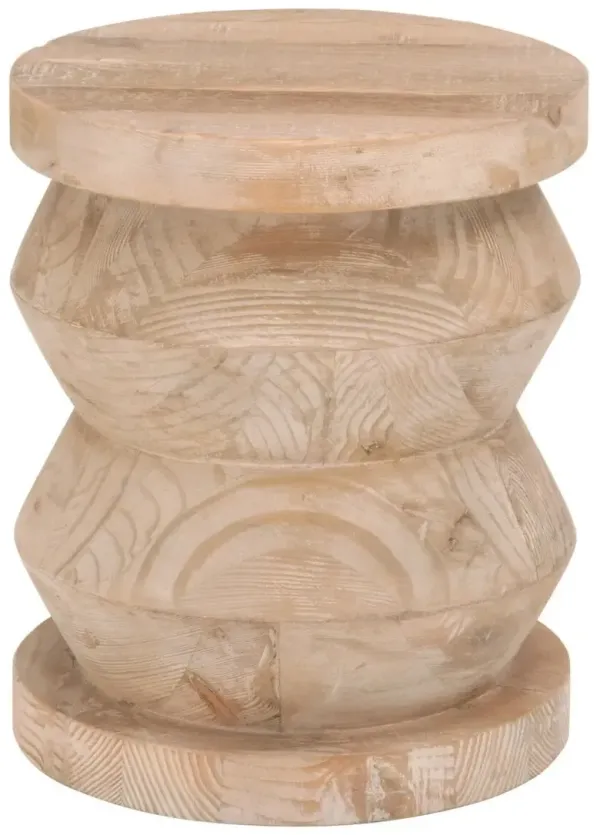 James Accent Table, Smoke Gray Pine