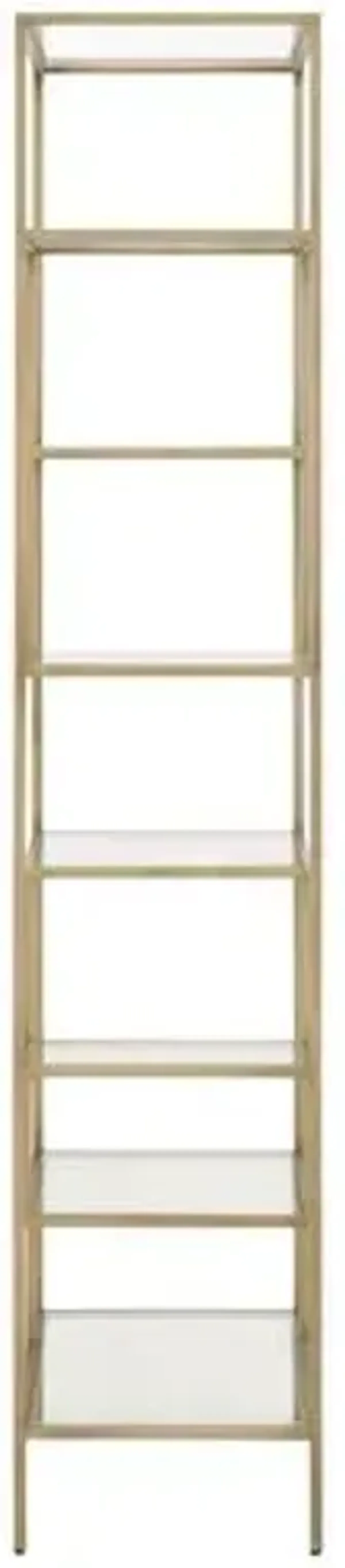 Gabby Bookcase - Brass - Gold