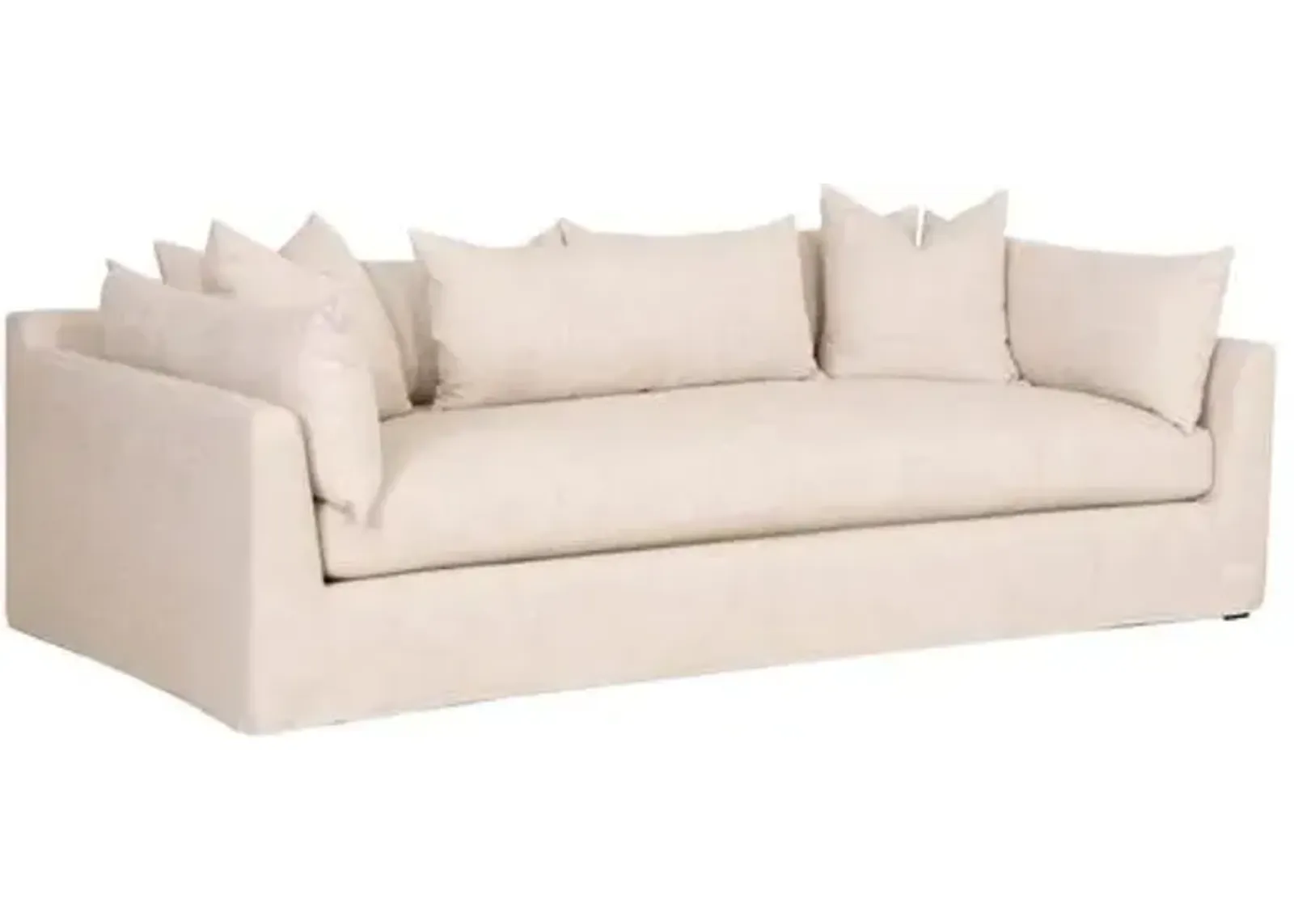 Julianna Slipcover Sofa - Bisque Linen